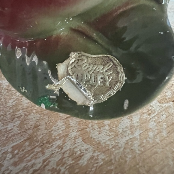 Vintage Royal Copley Apple Wall Pocket / Planter 1940s - Picture 2 of 9